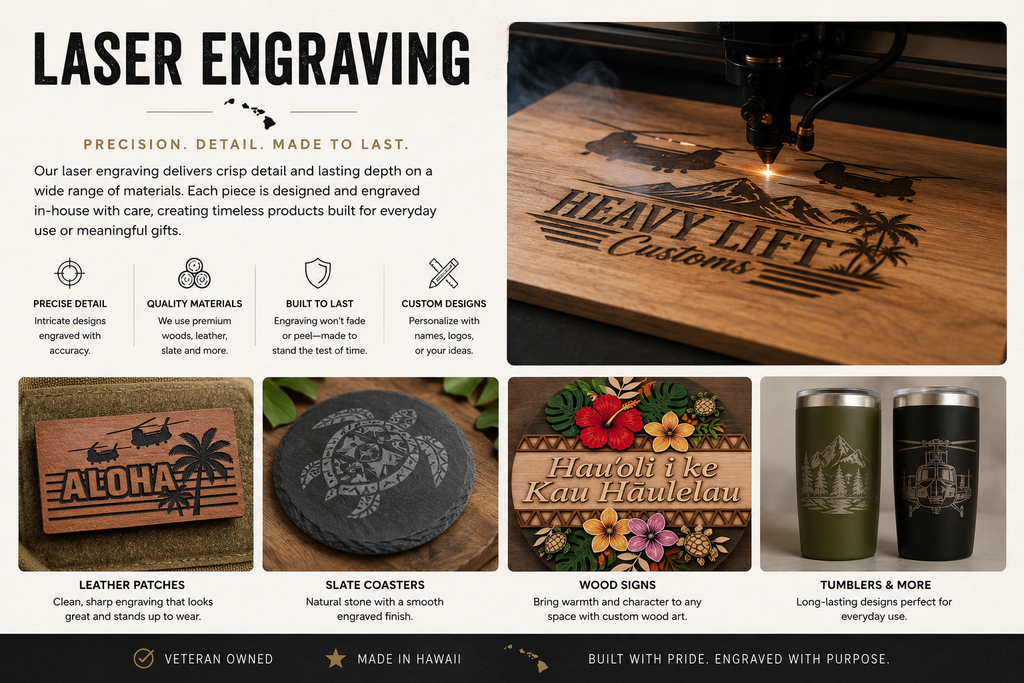 Laser Engraving and Cutting